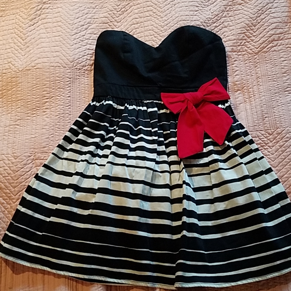 Strapless Garden Party Dress